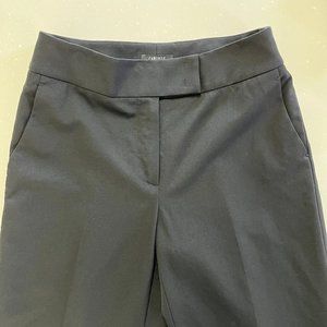 TALL Carlisle Black Wool Dress Pants, Sz 4, L33